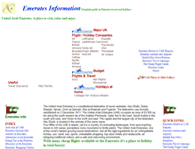 Tablet Screenshot of emerates.com